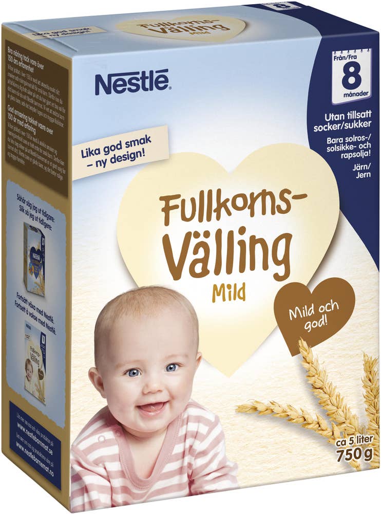 Min Godnattvälling Mild Fullkorn 8M