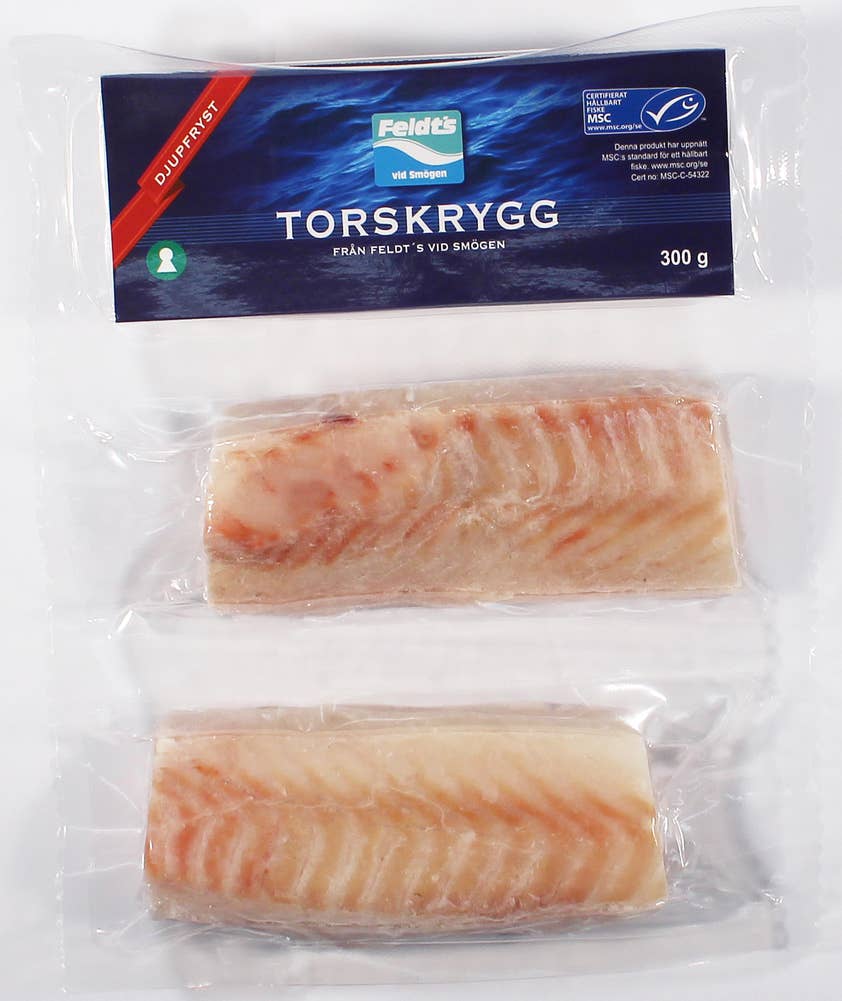 Torskrygg Fryst MSC