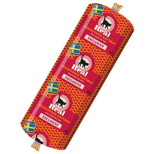 Real Färskfoder Kattmat Exclusive Fryst