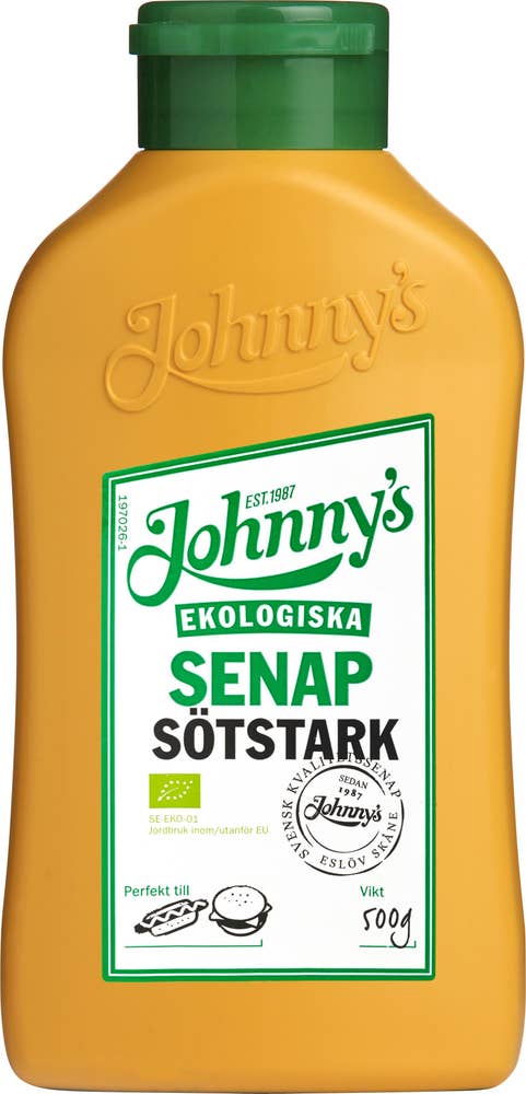 Johnnys Senap Sötstark EKO Johnnys