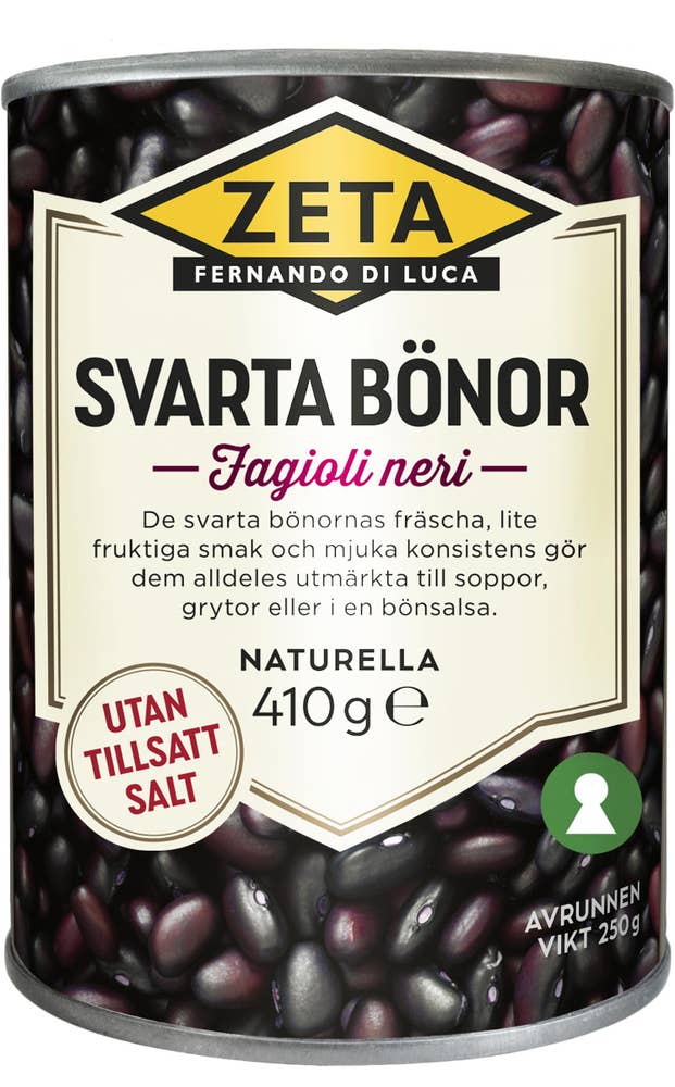 Zeta Svarta Bönor