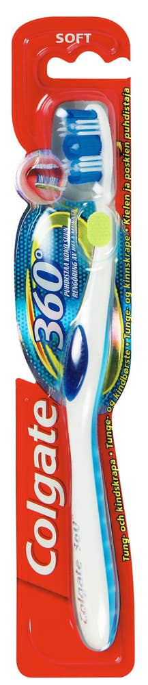 Colgate Tandborste 360 soft 1-p Colgate