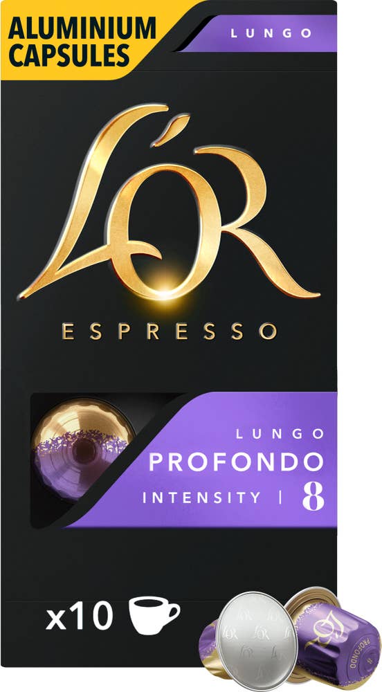 Lungo Profondo 8 Kaffekapslar