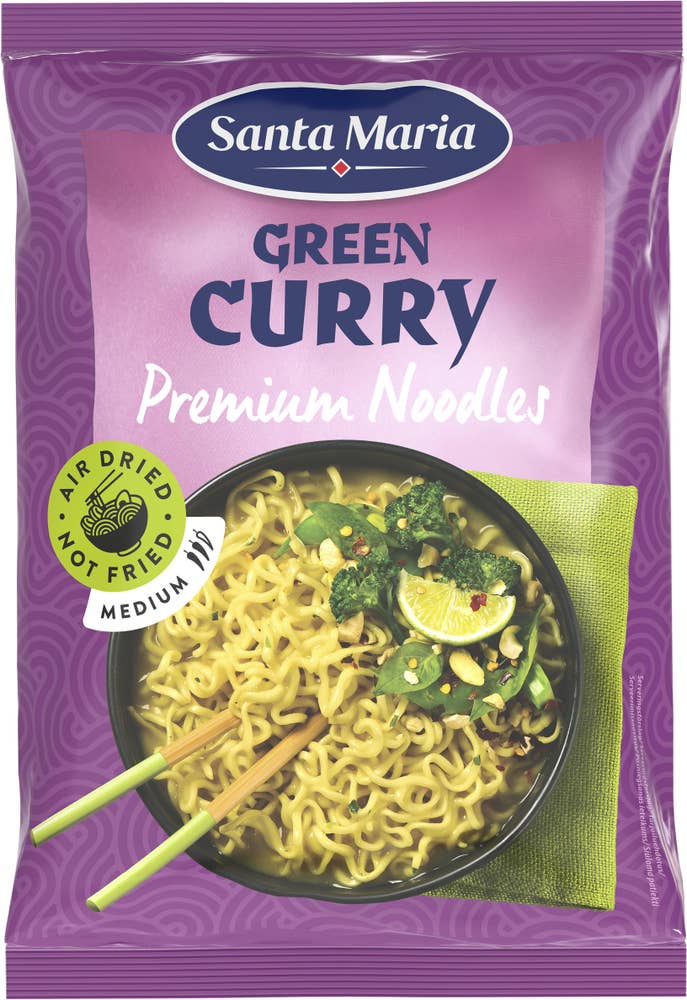 Santa Maria Premium Noodles Green Curry