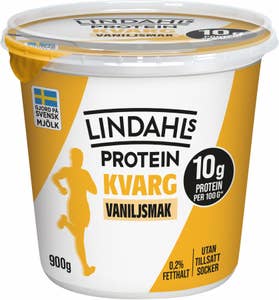 Lindahls Kvarg Vanilj Utan Tillsatt Socker 0,2%