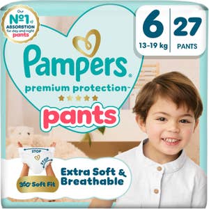 Pampers Blöja Premium Protection Pants S6 13-19kg