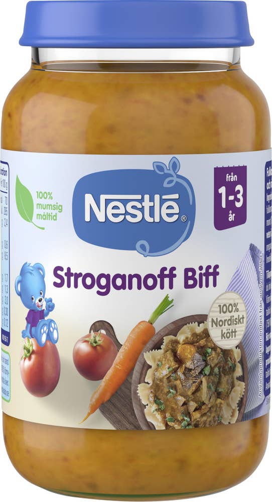 Barnmat Stroganoff Biff 1-3år