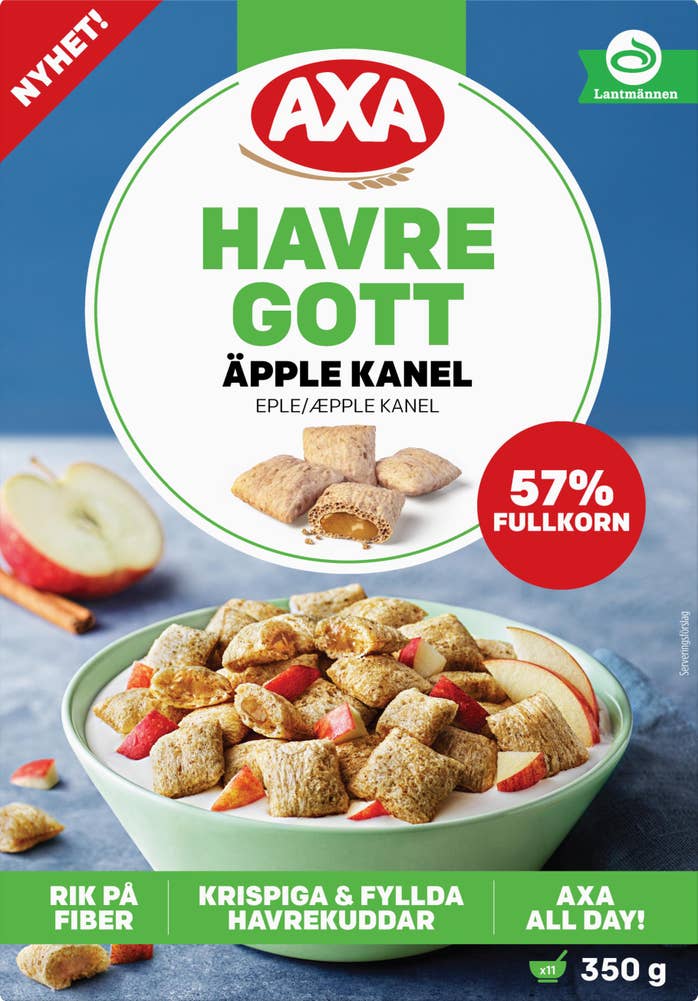 AXA Havregott Äpple & Kanel