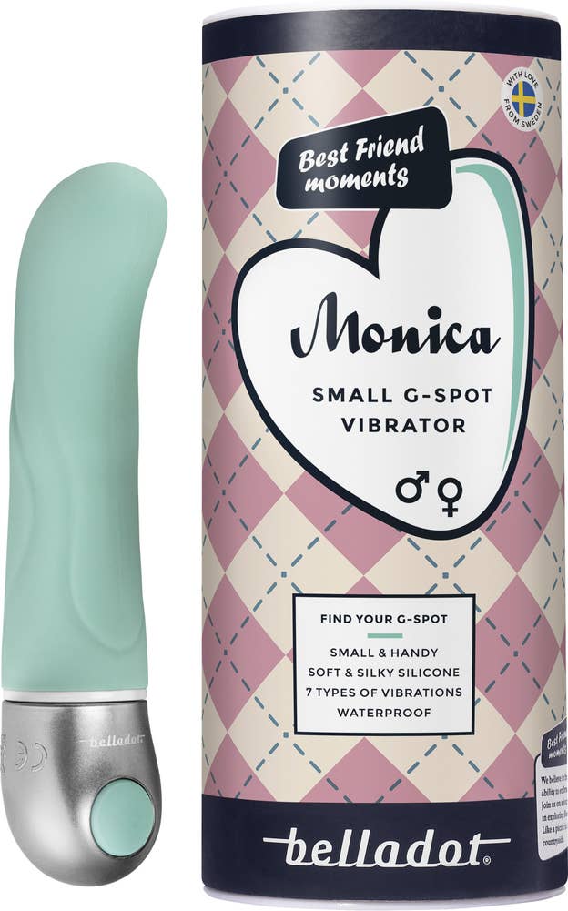 Belladot Monica Liten G-punktsvibrator Grön