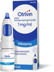 Otrivin Nässpray Utan Konserveringsmedel 1 mg/ml