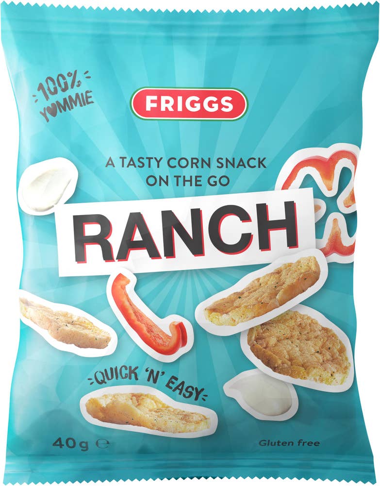 Friggs Majssnacks Mini Ranch