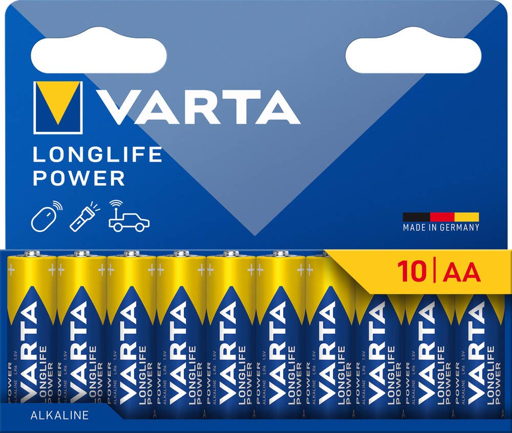 Varta Batteri Longlife Power AA