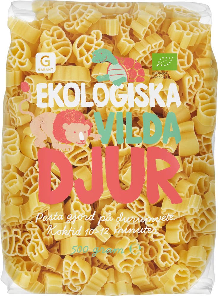 Garant Eko Barnpasta Djur EKO