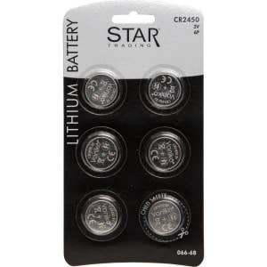Star Trading Batteri Lithium CR2450 3V