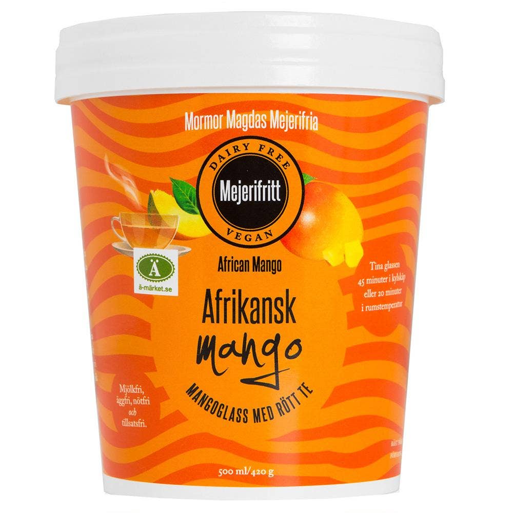 Mormor Magdas Glass Afrikansk Mango Laktosfri Mormor Magdas Glass
