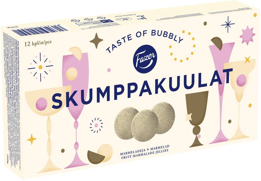 Fazer Skumpakulor Marmelad