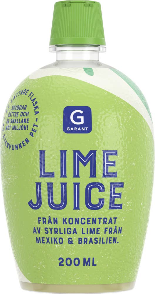 Garant Limejuice från koncentrat