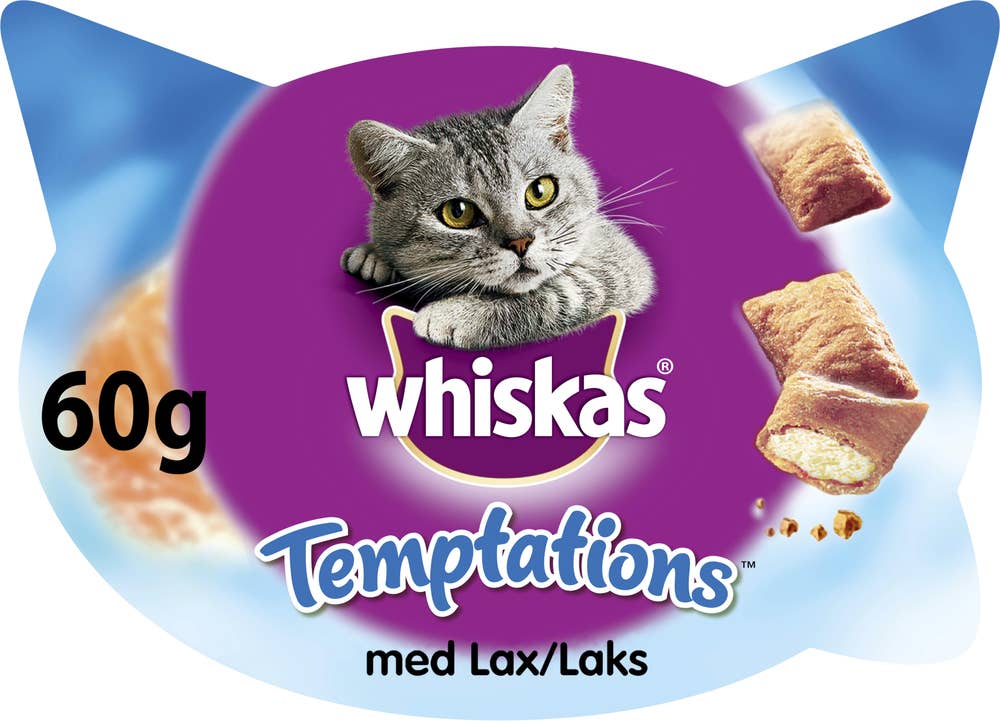 Whiskas Kattgodis Temptation Lax Whiskas