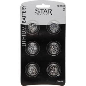 Star Trading Batteri Lithium CR2032 3V