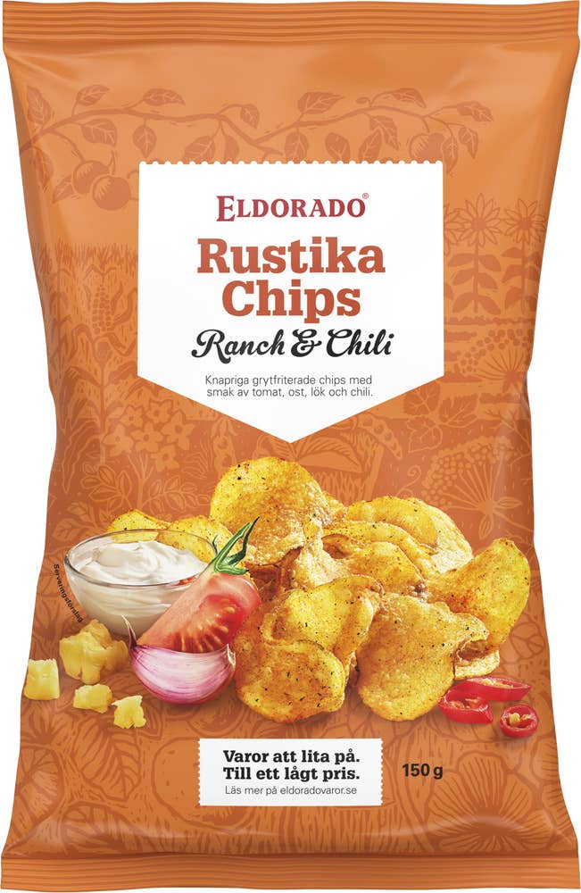 Eldorado Rustika Chips Ranch & Chili