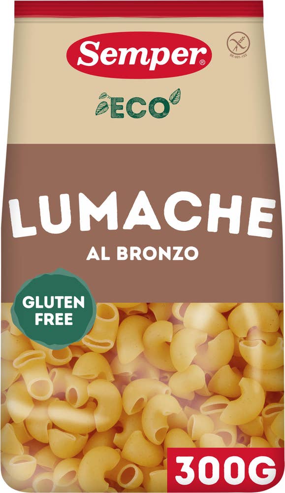 Semper Makaroner Lumache Al Bronzo Glutenfri