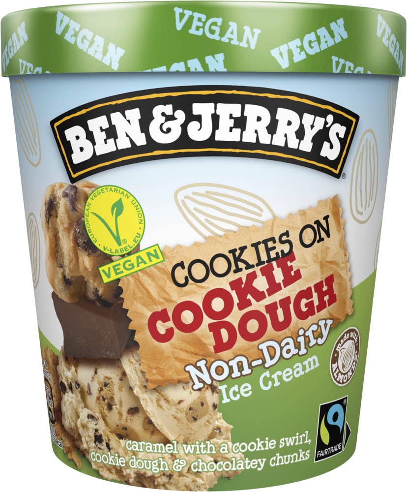 Ben & Jerry's Glass Cookie Dough Vegansk Fairtrade Ben & Jerry's