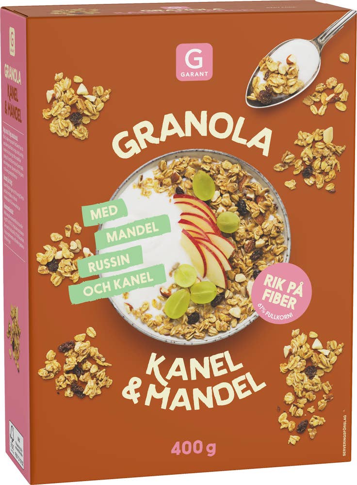 Garant Granola Kanel & Mandel