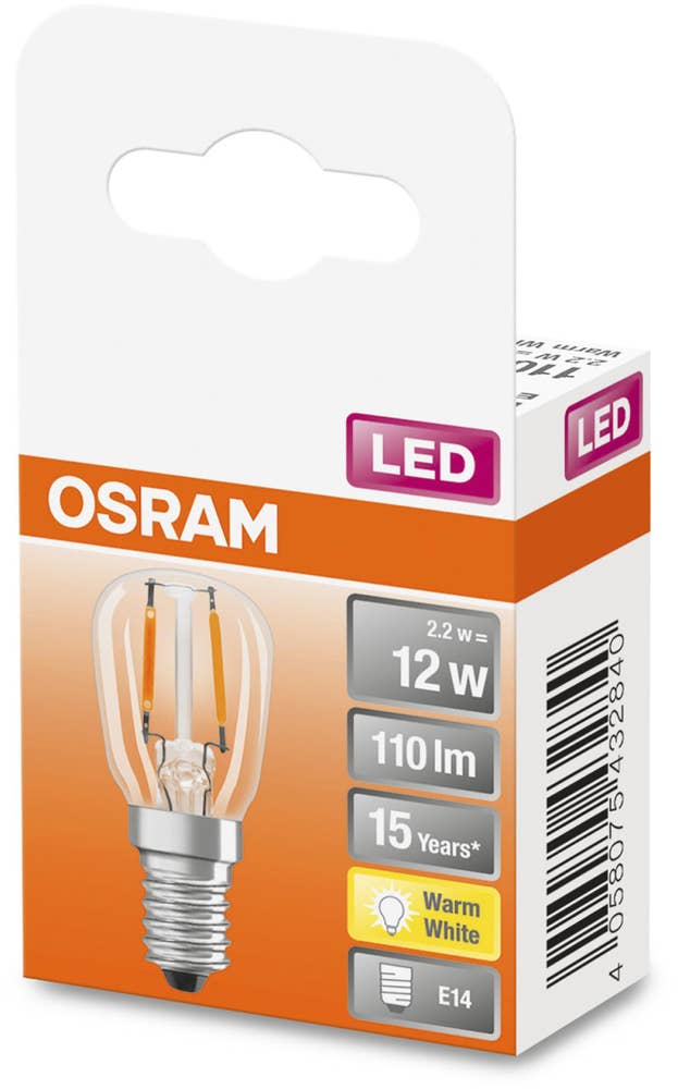 Osram LED Päronlampa 12W E14