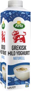 Arla Ko® Grekisk Yoghurt Mild 6% Naturell