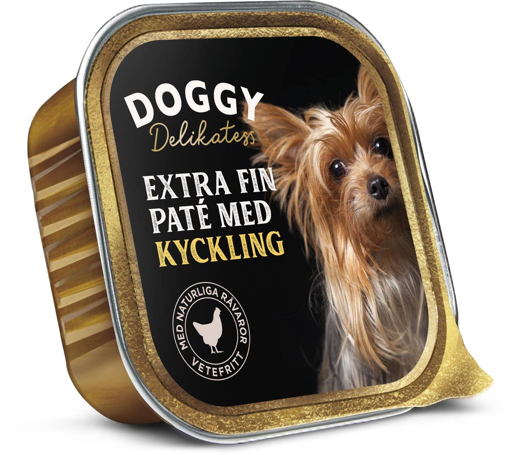 Doggy Delikatess Paté med Kyckling