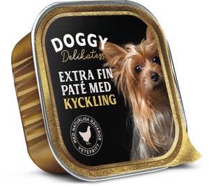 Doggy Delikatess Paté med Kyckling