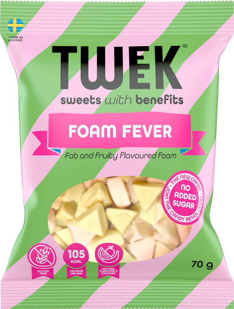 Tweek Skumgodis Foam Fever 70g Tweek