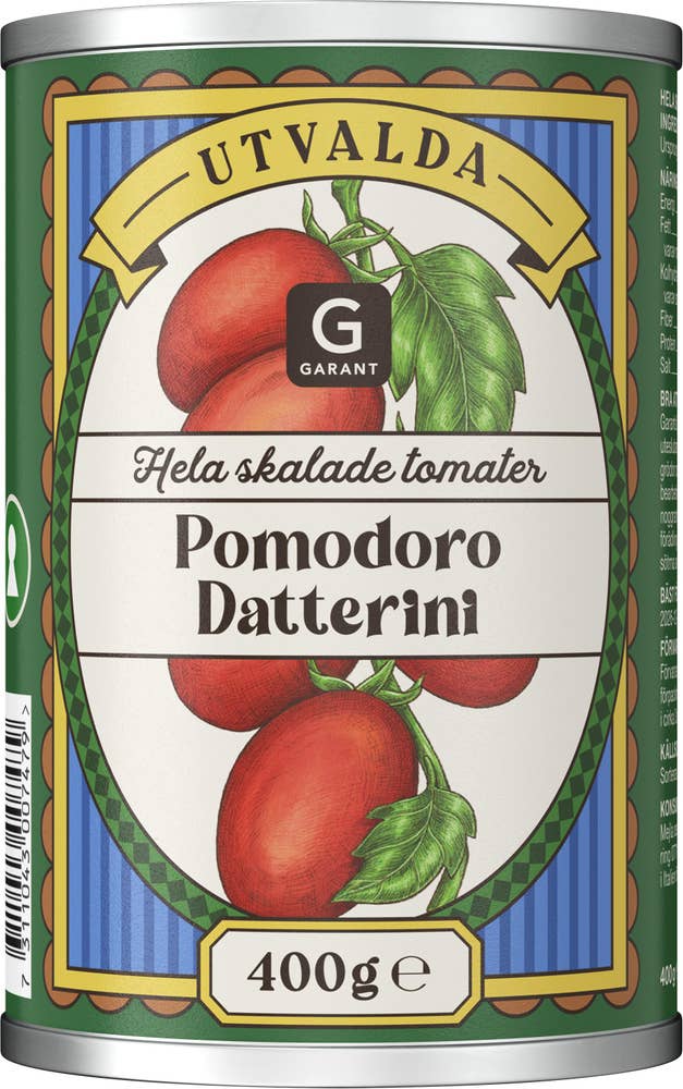 Hela Skalade Tomater Datterini