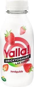Yalla® Drickyoghurt Jordgubb Laktosfri 0,5%