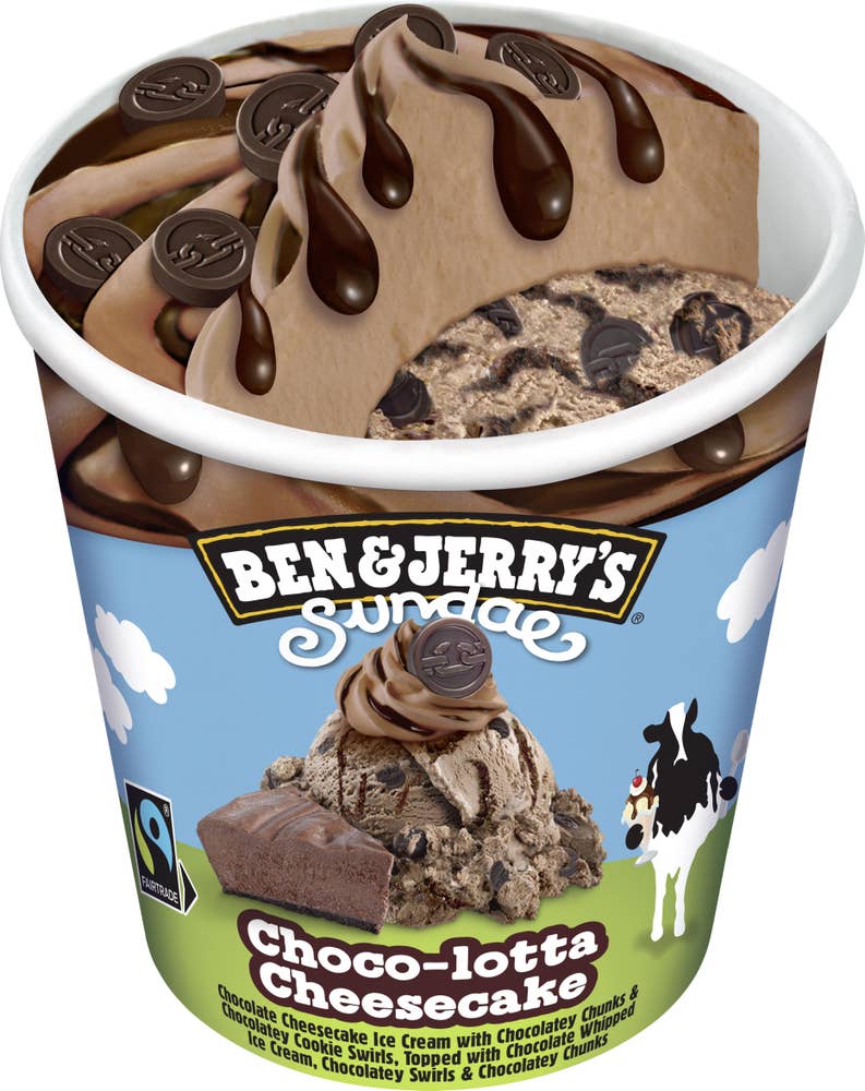 Ben & Jerry's Sundae Choco-lotta Cheesecake Fairtrade
