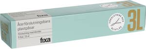 Fixa PlastPåsar Återförslutningsbar 3L