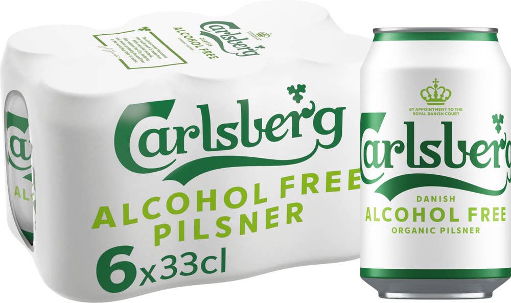 Carlsberg Öl Alkoholfri 0,5% EKO 6x33cl