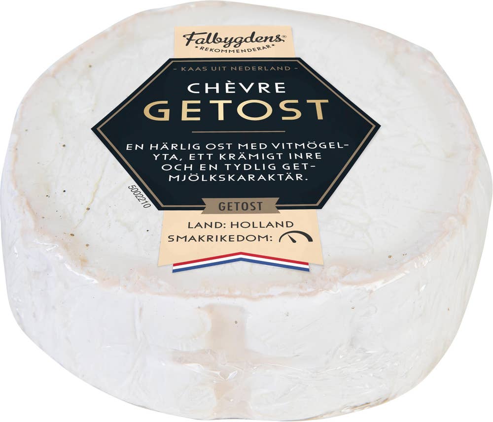 Falbygdens® Rekommenderar Chèvre Getost 23%
