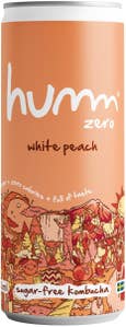 Humm Kombucha White Peach Zero 0,5%