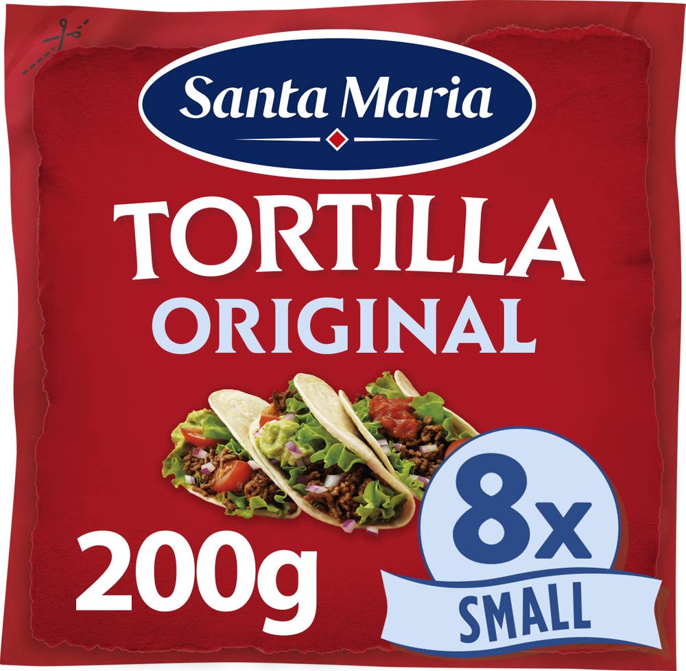 Santa Maria Tortilla Small 8-p