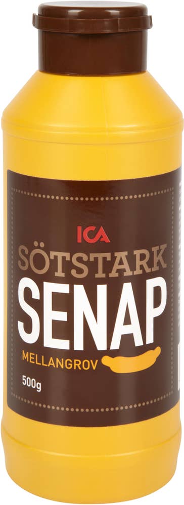 Ej sorterad Senap stark & söt Ica