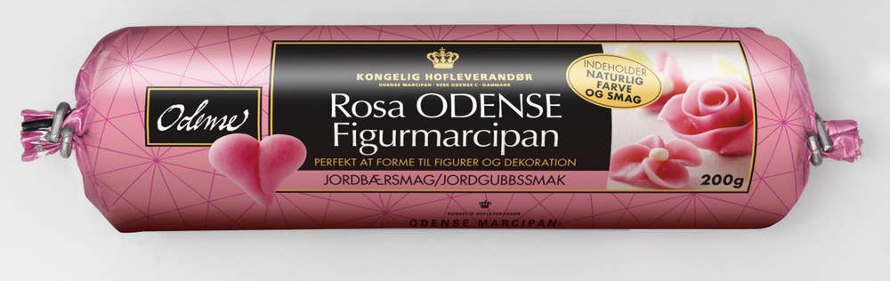 Ej sorterad Figurmarsipan Rosa Odense