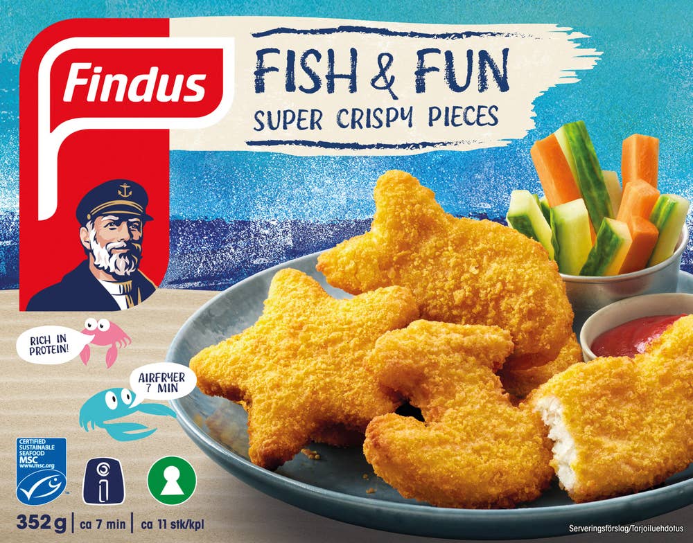 Findus Fish & Fun Fryst MSC