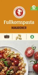 Fullkornspasta Makaroner