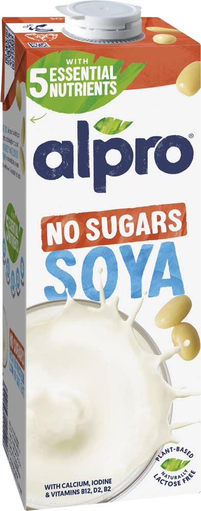 Alpro Sojadryck Naturell Osötad