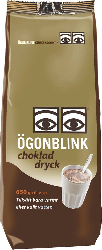 Ej sorterad Chokladdryckpulver Ögonblink