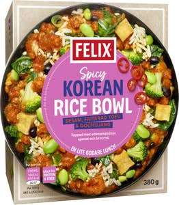 Felix Spicy Korean Rice Bowl Fryst