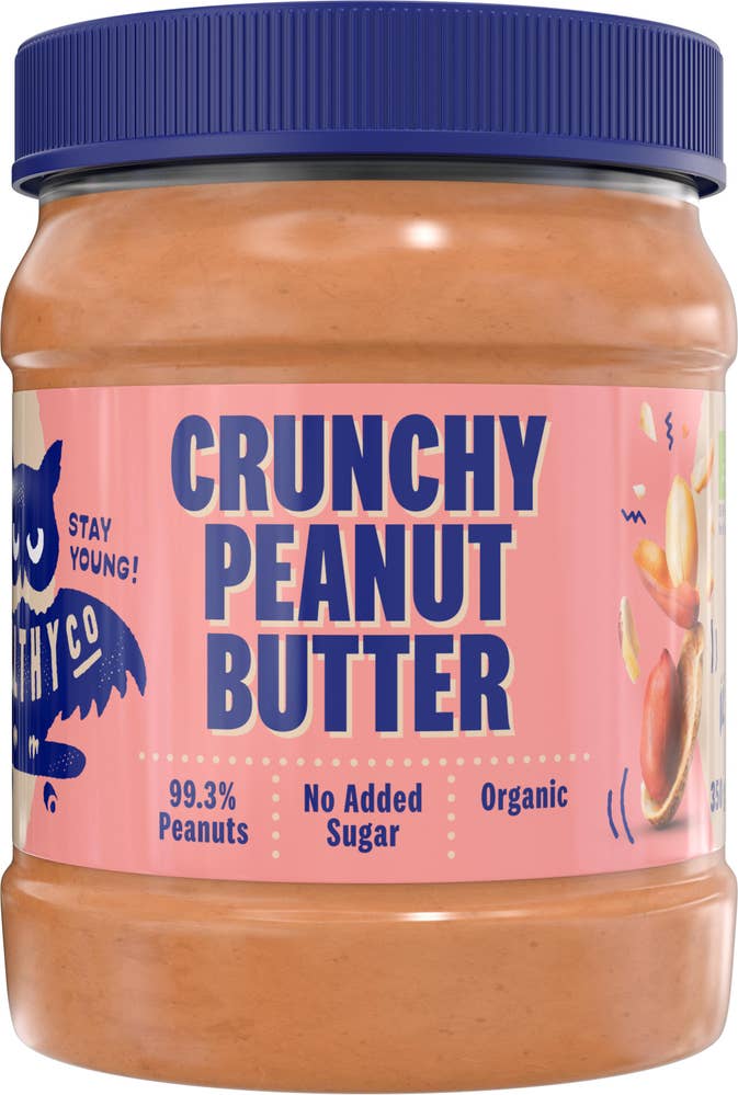 HealthyCo Jordnötssmör Crunchy