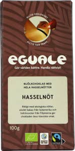 Eguale Choklad Hasselnöt 32% EKO/Fairtrade