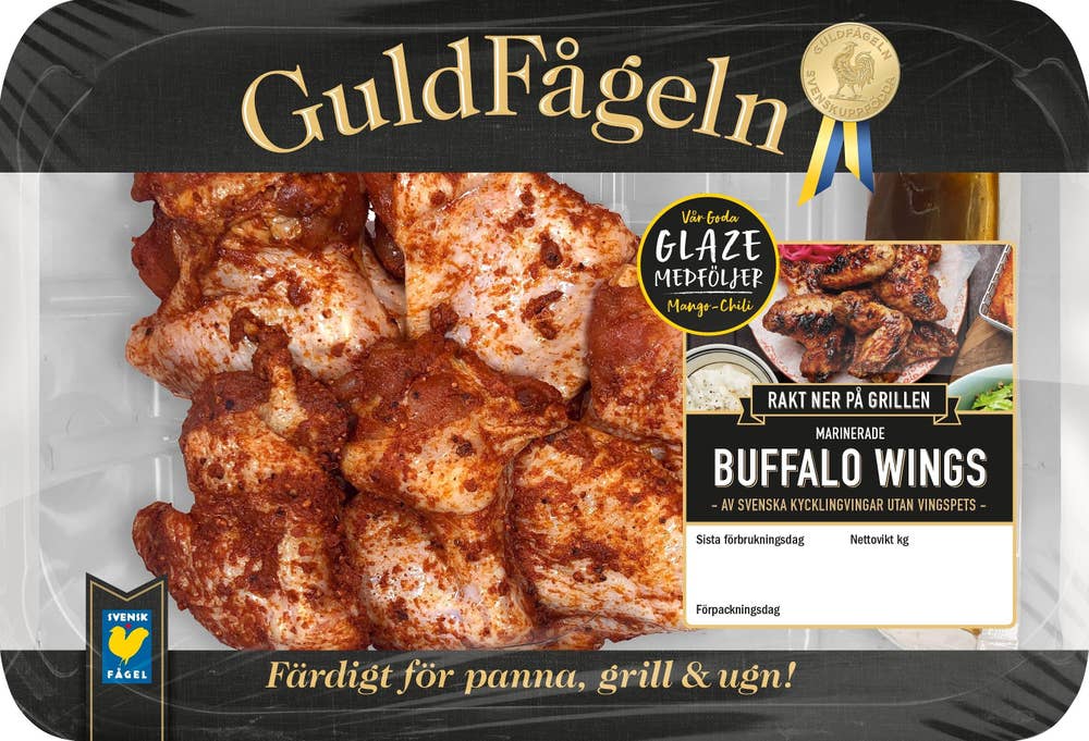 Guldfågeln Buffalo Wings Marinerade